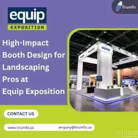 Turnkey Trade Show Booths for Equip Exposition, Louisville