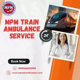 Book MPM Train Ambulance Service in Patna, Patna