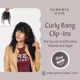 Curly Bang Clip-Ins: Secret to Effortless Style, Dubai