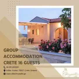 Crete Villa For Large Families, Chania