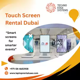 Top Tips for Setting up Touch Screens at Events, Dubai