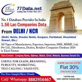 77 Data: Download the Verified List of Manufacturi, Delhi