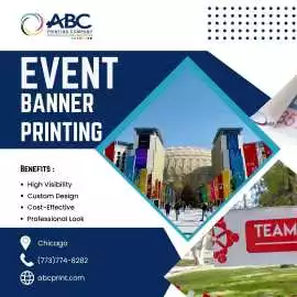 Event Banner Printing Services Chicago, Chicago