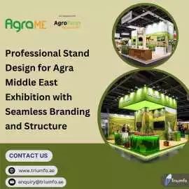 Explore Stunning Stand Designs at Agra Middle East, Dubai