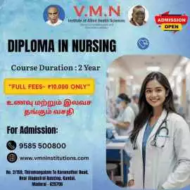 Top Diploma Nursing College in Madurai , Madurai