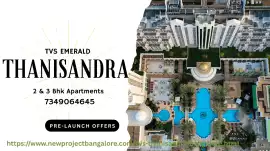 TVS Emerald Thanisandra: Spacious 3 & 4 BHK Ho, Bengaluru