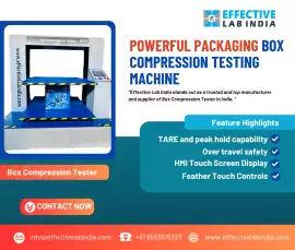 Powerful Packaging Box Compression Testing Machine, Faridabad