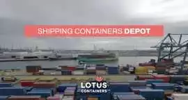 Shipping container depot | LOTUS Containers, São Paulo