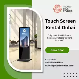 Best Touch Screen Rental for Short or Long Term, Dubai