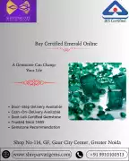 Buy Certified Emerald Online, Noida
