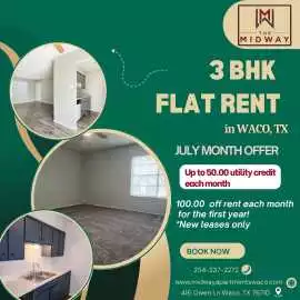 Modern 3 Bedroom Apartment for Rent – Waco, TX, Waco