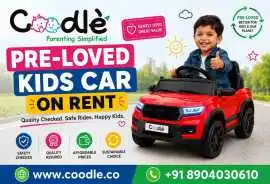 Pre-Loved Kids Car on Rent, Bengaluru