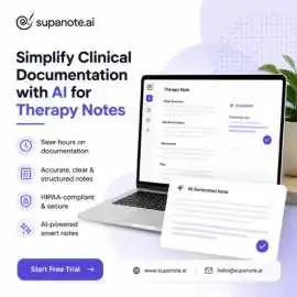 Simplify Clinical Documentation with AI therpist, Dover