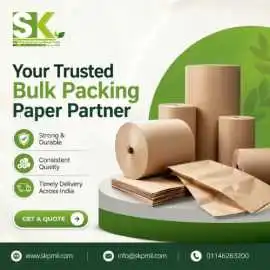 Packing Paper Manufacturers for Bulk Supply , New Delhi