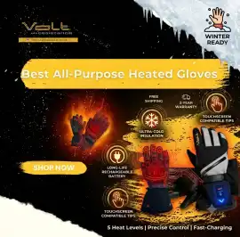 Volt Heat's rechargeable all-purpose heated gloves, Annapolis