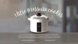 Pressure Cooker 1 Litre for Small Families & Daily, New Delhi