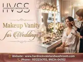 Makeup Vanity for Weddings | Hardrock Delhi Servic, Delhi