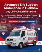 Advance life support ambulance in lucknow, Lucknow