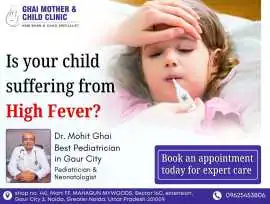 Best Pediatrician in Gaur City for Fever Care , Noida