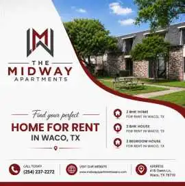 Your Ideal 2 BHK Home for Rent in Waco, TX , Waco