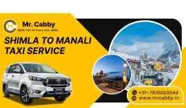 Mr. Cabby - Shimla to Manali Taxi Ride Made Simple, Shimla