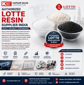 Authorized LOTTE Resin Supplier India, New Delhi