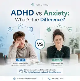 ADHD vs Anxiety: What's the Difference?, Edmonton