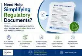 Need Help Simplifying Regulatory Documents?  , London