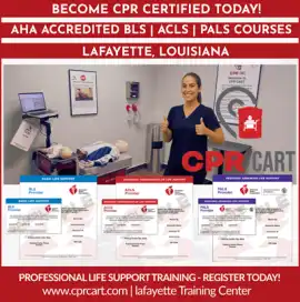 CPR Certification & Training Classes in Lafayette, Lafayette