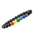 Best Original 7 Chakra Agate Bracelet Online Shopp, Rp 849