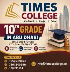 Affordable 10th Grade Education in Abu Dhabi, Dubai