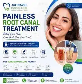 Painless root canal treatment Ahmedabad | Jahnavee, Ahmedabad
