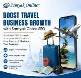 Boost Travel Business Growth with Samyak Online SE, $ 0
