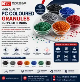  High Quality PC Coloured Granules Supplier India, Delhi