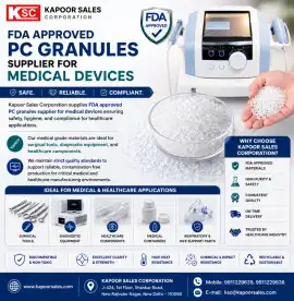 FDA Approved PCGranules Supplier for MedicalDevice, $ 0