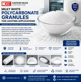 Milky White PC Granules for Lighting Applications , $ 0