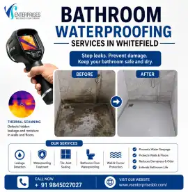 Bathroom Waterproofing Services in Whitefield, Bengaluru