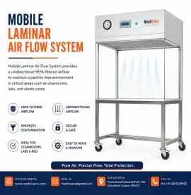 Mobile Laminar Air Flow System Supplier in India, Ahmedabad