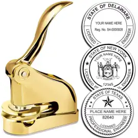 Professional Engineer Gold Gift Seal Embosser, $ 129