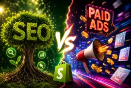 SEO vs Paid Ads for Shopify