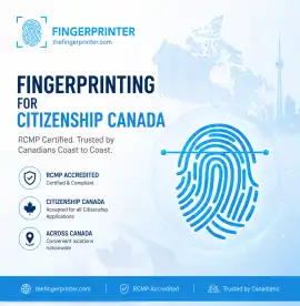 Fingerprinting For Citizenship Canada, Toronto