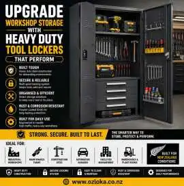 Upgrade Workshop Storage with Heavy Duty Tool Lock, $ 500