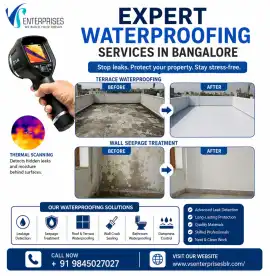 Expert Waterproofing Services in Bangalore, Bengaluru