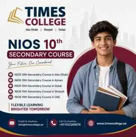 Apply Now for NIOS 10th Secondary Course in Ajman , Abu Dhabi