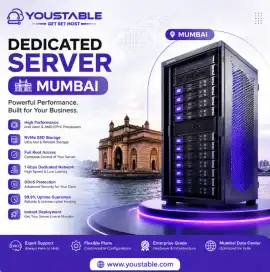 Dedicated Server Mumbai  Fas Secure & Reliable , Lucknow