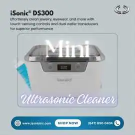 Mini Ultrasonic Cleaner for Convenient Cleaning, $ 70