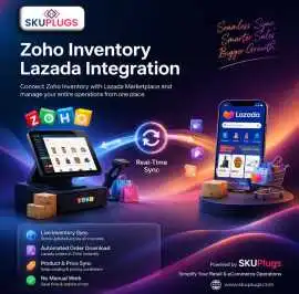 Zoho Inventory Lazada Integration | SKUPlugs, New York