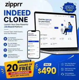 Indeed Clone Script - Zipprr, Abu Dhabi