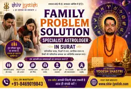 Family Problem Solution Specialist Astrologer  , Surat