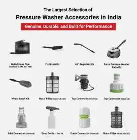 Order pressure washer accessories from dylect now., ₹ 2,399